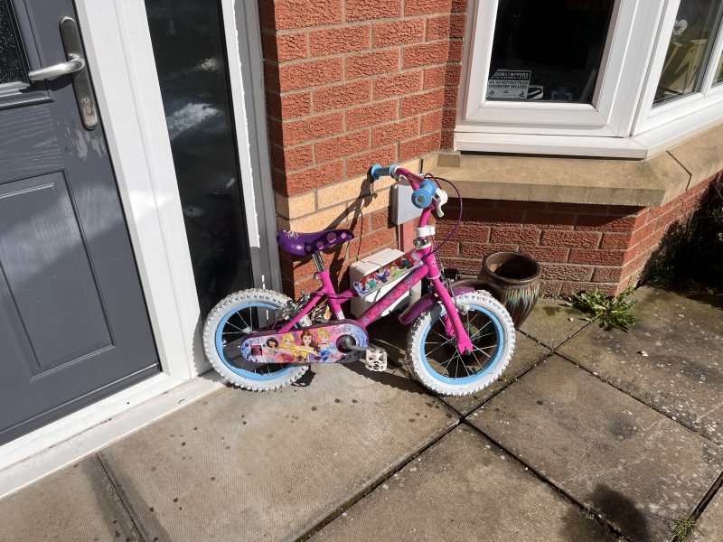 Girls bike 4-6